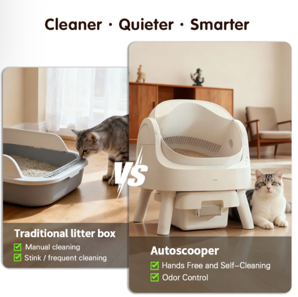 PetPivot AutoScooper 11 – Automatic Cat Litter Box